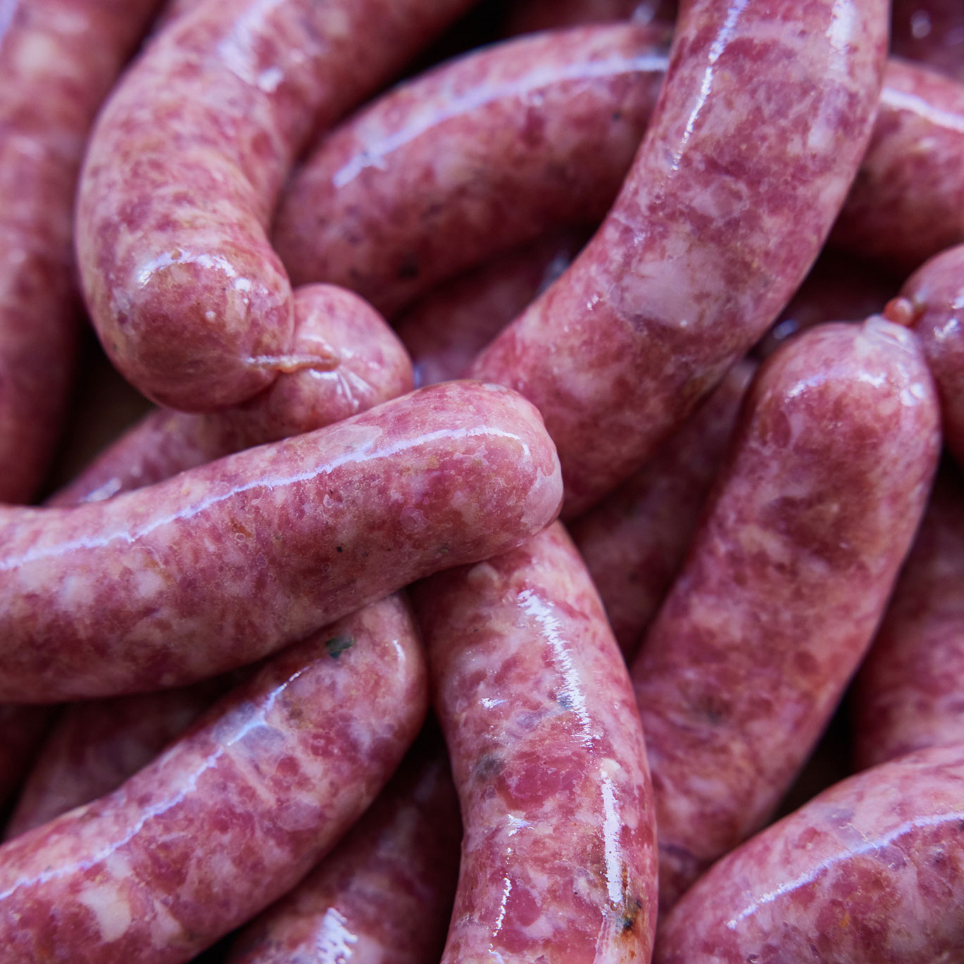 Scharfe Büffel Bratwurst