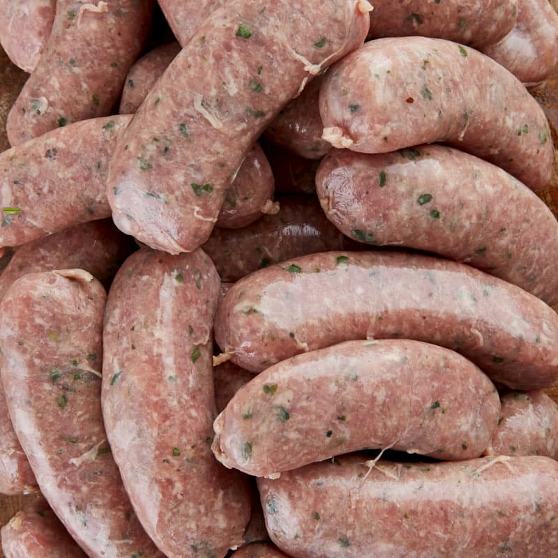 Sommerliche Bratwurst