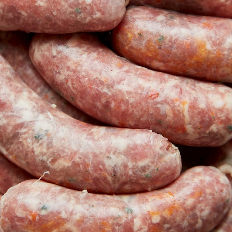 Bratwurst mit Salbei