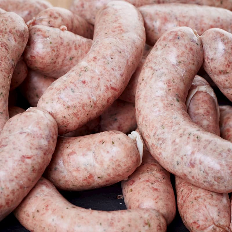 Rostbratwurst Thüringer Art